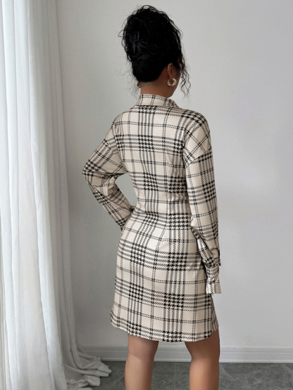 Long Sleeve Button Maxi Dress-chiquechics