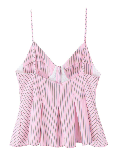 Fashionable spaghetti strap top-chiquechics
