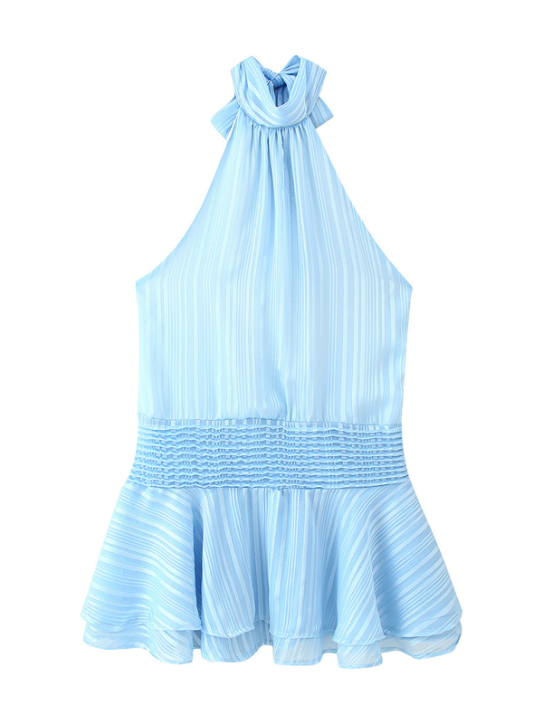 Fashion halterneck dress-chiquechics