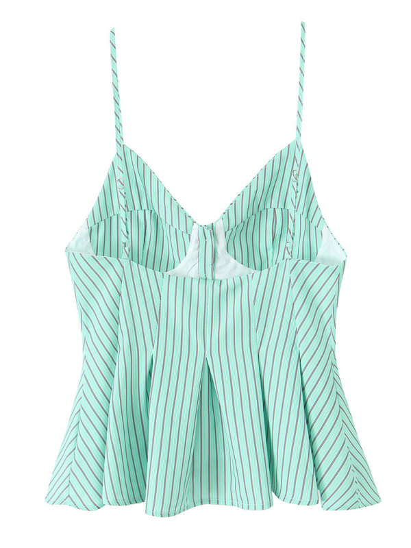 Fashionable spaghetti strap top-chiquechics