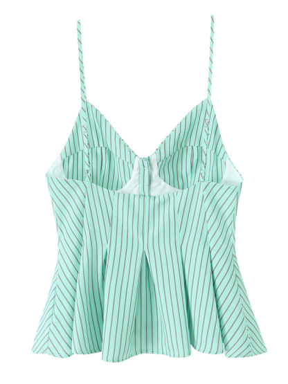Fashionable spaghetti strap top-chiquechics