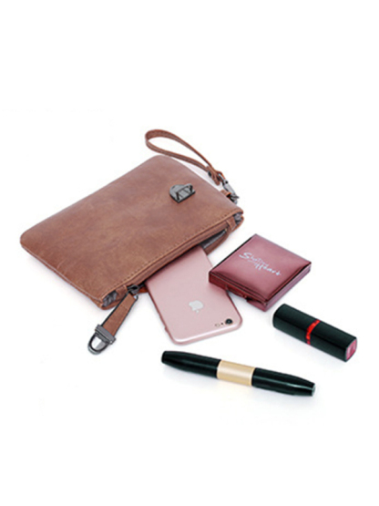 New Fashion Messenger Bag Four-Piece Set Retro Mother-in-Chief Handbag-chiquechics