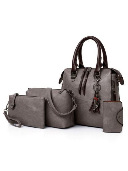 New Fashion Messenger Bag Four-Piece Set Retro Mother-in-Chief Handbag-chiquechics