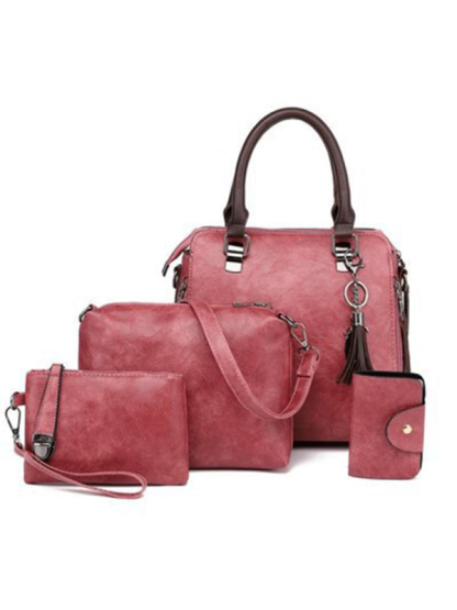 New Fashion Messenger Bag Four-Piece Set Retro Mother-in-Chief Handbag-chiquechics
