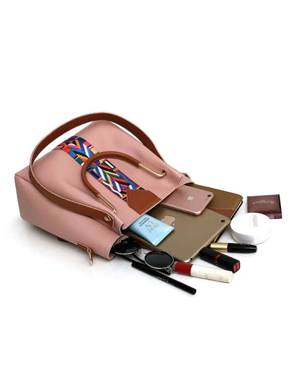 Four-piece mother-in-law bag portable shoulder messenger bag bucket bag-chiquechics