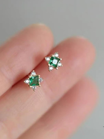 New small retro exquisite niche mini earrings-chiquechics