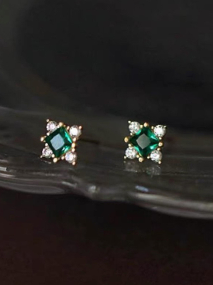 New small retro exquisite niche mini earrings-chiquechics