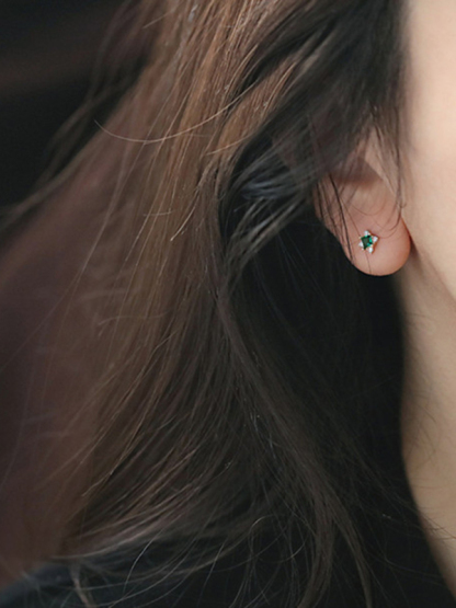 New small retro exquisite niche mini earrings-chiquechics