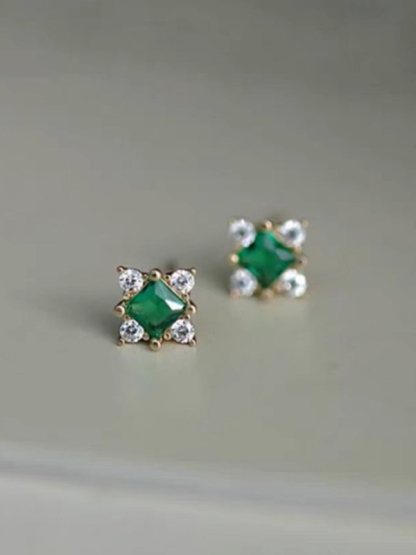 New small retro exquisite niche mini earrings-chiquechics