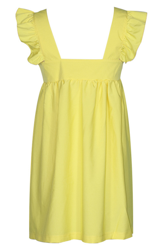 Casual Loose Solid Color Vest Skirt-chiquechics