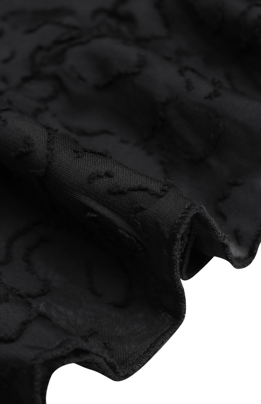 Ladies Spring Summer Fashion Chiffon Lace Jacquard Dress-chiquechics