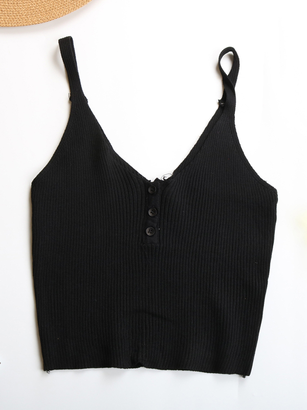 Cropped Sexy Crop Top Solid Color Camisole Babes-chiquechics
