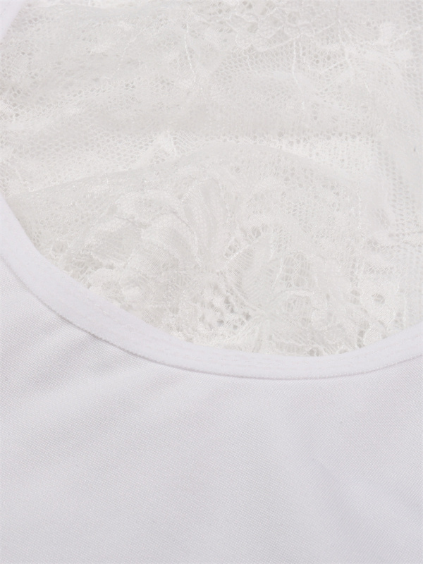 European and American sexy tights white sexy bra-chiquechics