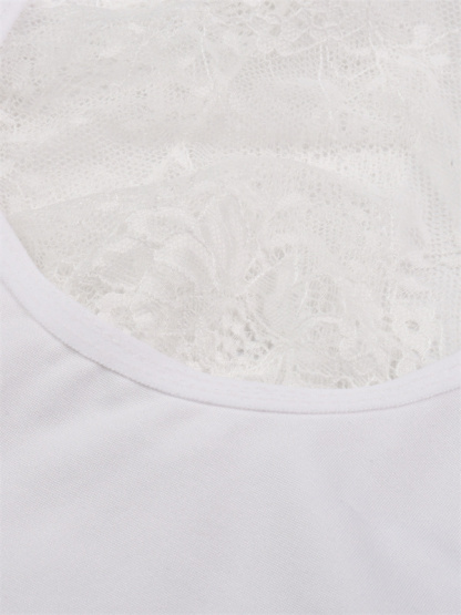 European and American sexy tights white sexy bra-chiquechics