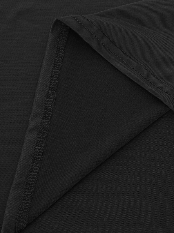 Summer U-neck solid color lace t-shirt top vest-chiquechics