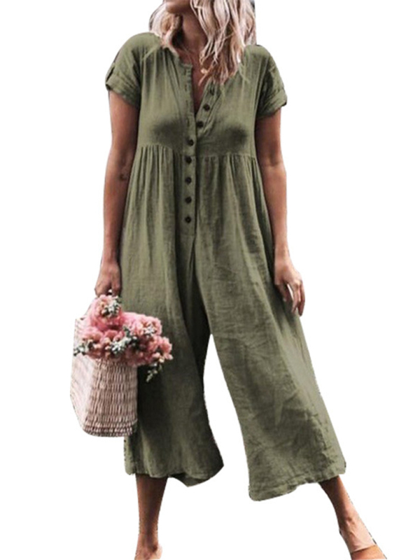 New casual and comfortable multi-color multi-friend wide-leg pants-chiquechics