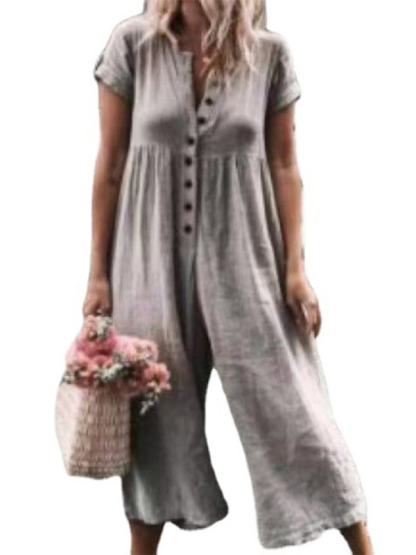 New casual and comfortable multi-color multi-friend wide-leg pants-chiquechics