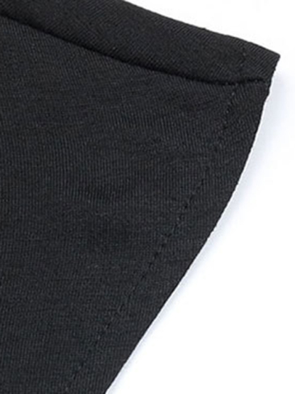 Ruched dress with irregular hem wrapping hip skirt-chiquechics