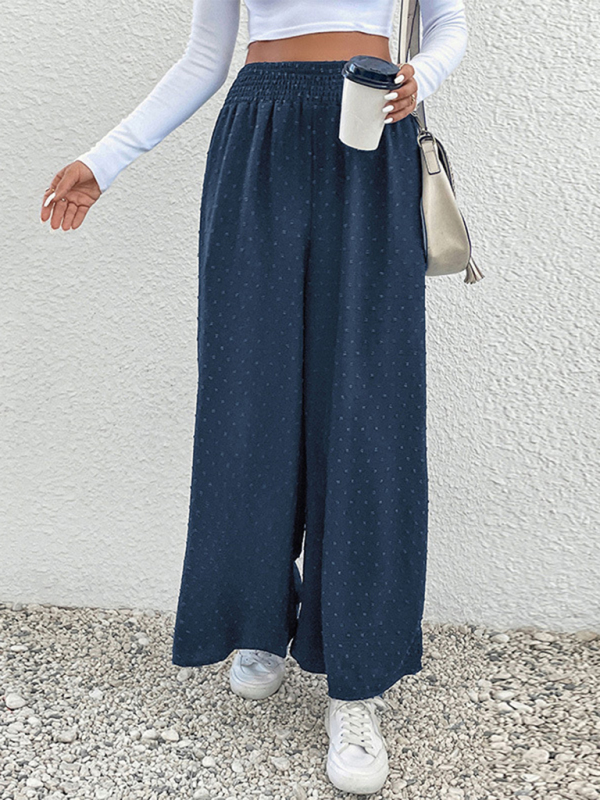 New Fashion Ladies Casual Wide Leg Pants-chiquechics