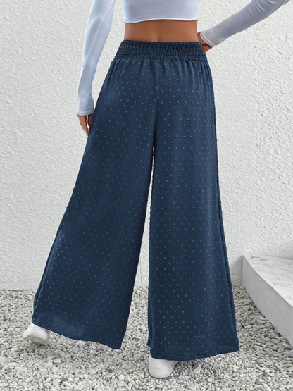 New Fashion Ladies Casual Wide Leg Pants-chiquechics