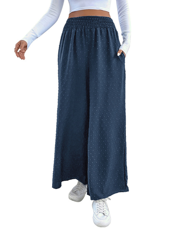 New Fashion Ladies Casual Wide Leg Pants-chiquechics