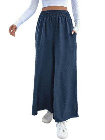 New Fashion Ladies Casual Wide Leg Pants-chiquechics