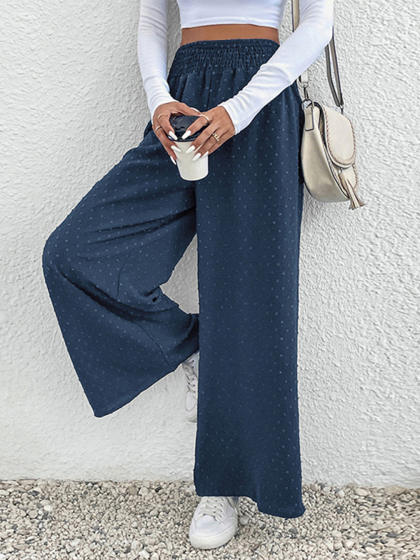 New Fashion Ladies Casual Wide Leg Pants-chiquechics