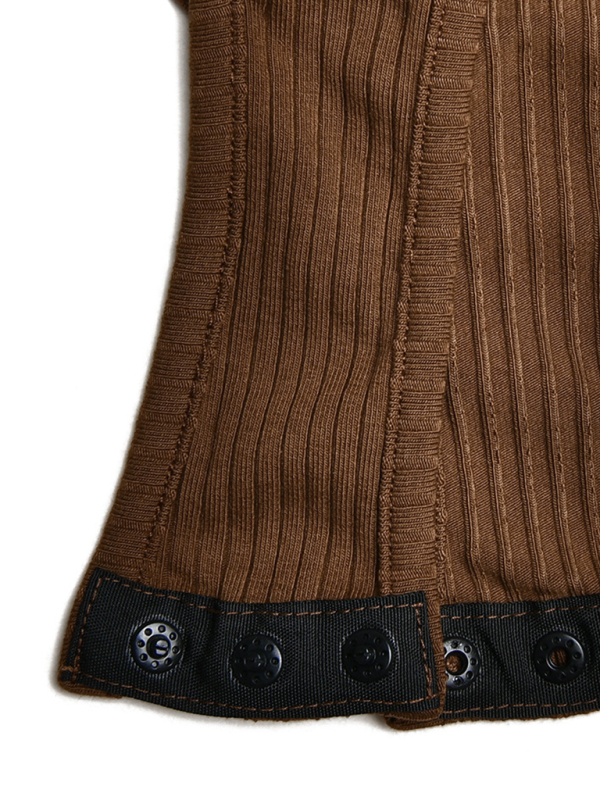 Leisure Sleeveless Self-Design Knit Bodysuit - Women's Polyester Romper-chiquechics