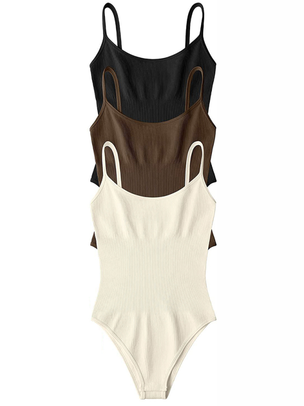 women's sexy Comfortable tank top bodysuit-chiquechics