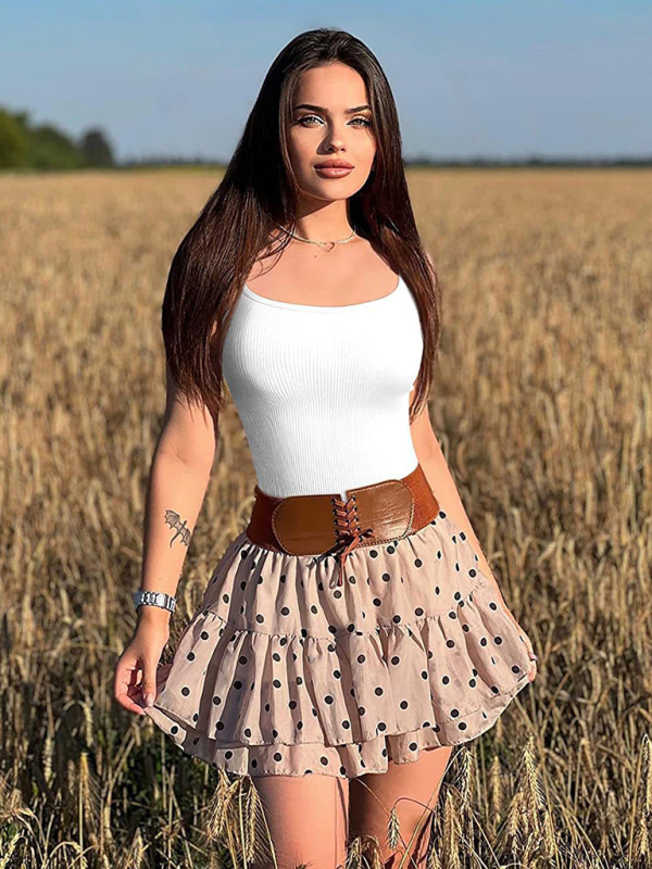 women's sexy Comfortable tank top bodysuit-chiquechics