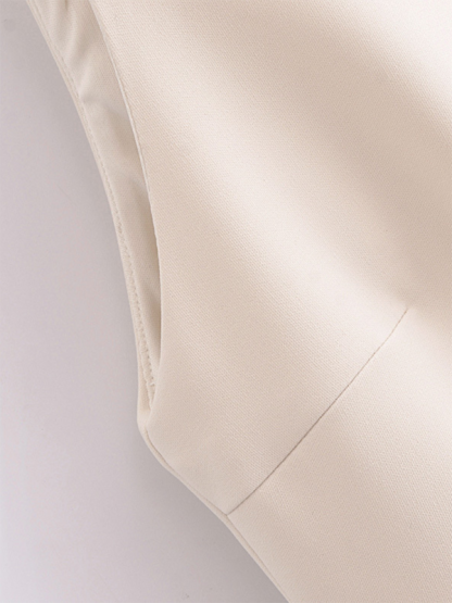 Belted fitted dress-chiquechics
