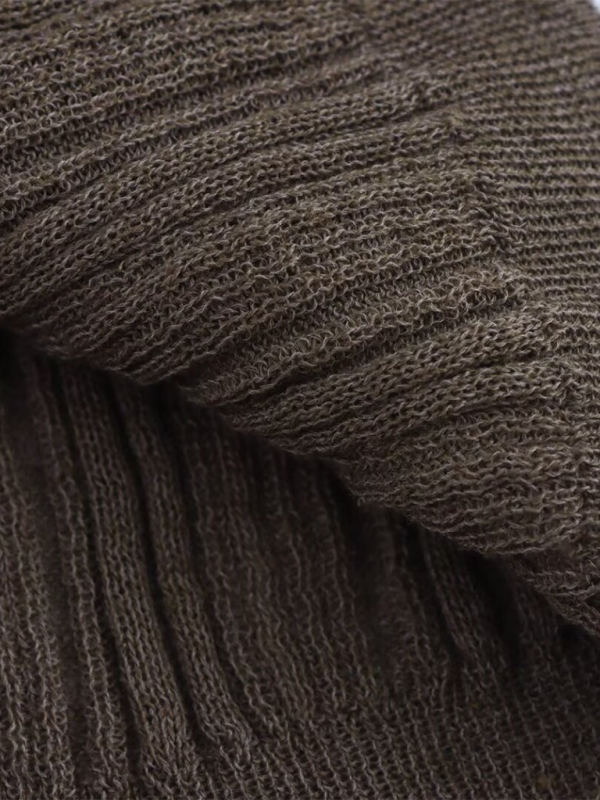 Fashionable vest ruffled sleeveless sweater-chiquechics