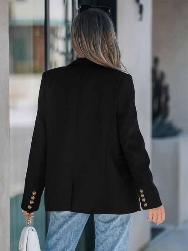 Simple commuter suit jacket-chiquechics