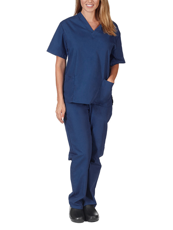 Wash clothes thin doctor surgical gown female nurse work clothes elastic Quick-drying suit-chiquechics