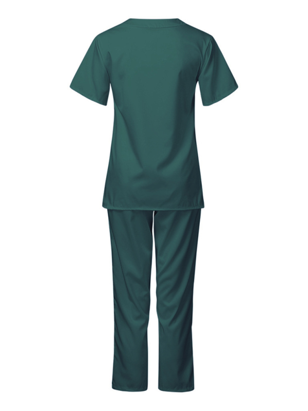 Wash clothes thin doctor surgical gown female nurse work clothes elastic Quick-drying suit-chiquechics
