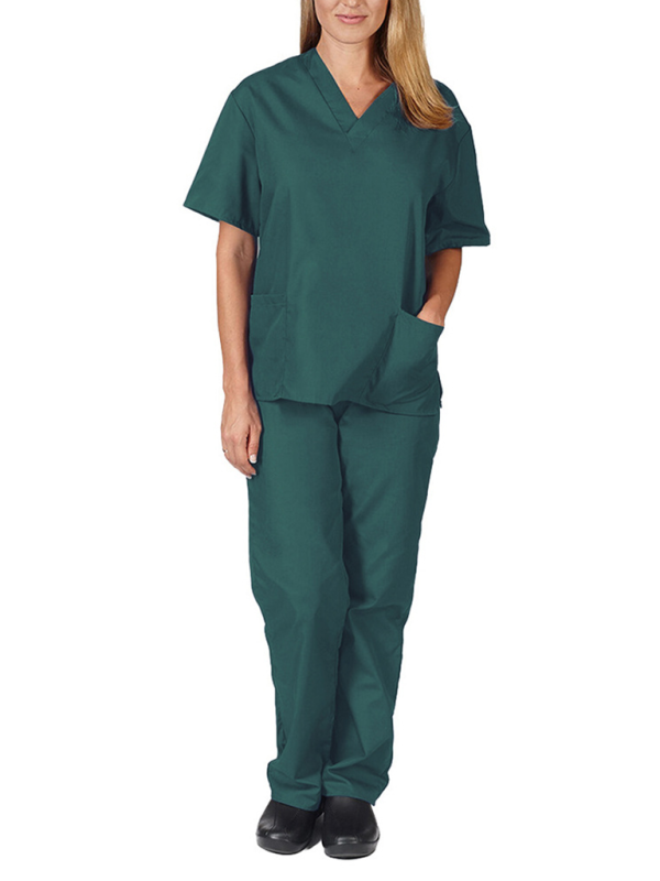 Wash clothes thin doctor surgical gown female nurse work clothes elastic Quick-drying suit-chiquechics