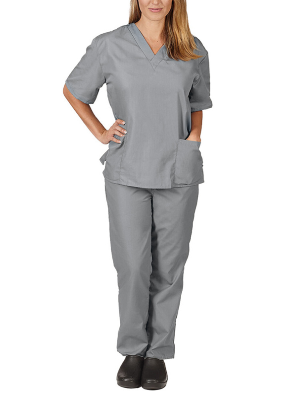 Wash clothes thin doctor surgical gown female nurse work clothes elastic Quick-drying suit-chiquechics