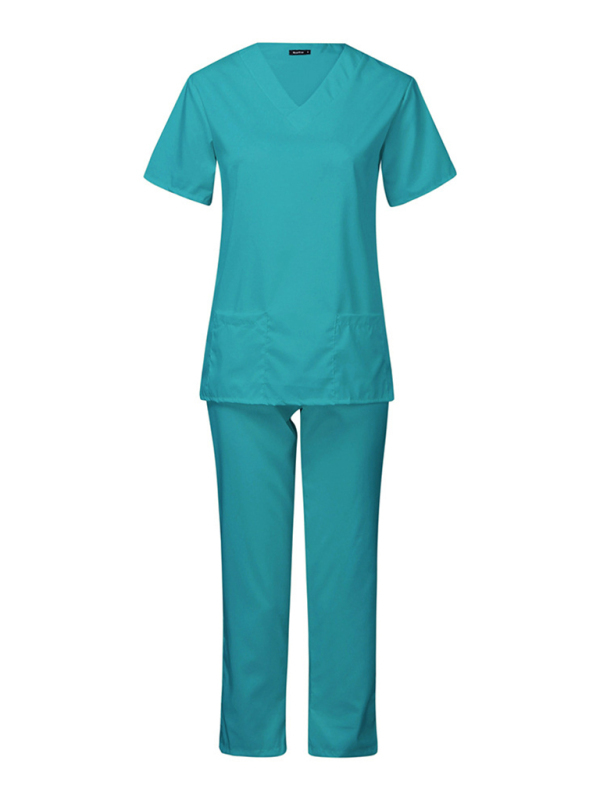 Wash clothes thin doctor surgical gown female nurse work clothes elastic Quick-drying suit-chiquechics