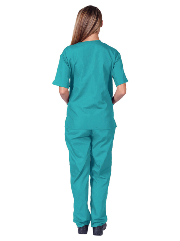Wash clothes thin doctor surgical gown female nurse work clothes elastic Quick-drying suit-chiquechics