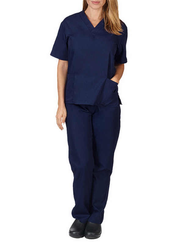 Wash clothes thin doctor surgical gown female nurse work clothes elastic Quick-drying suit-chiquechics