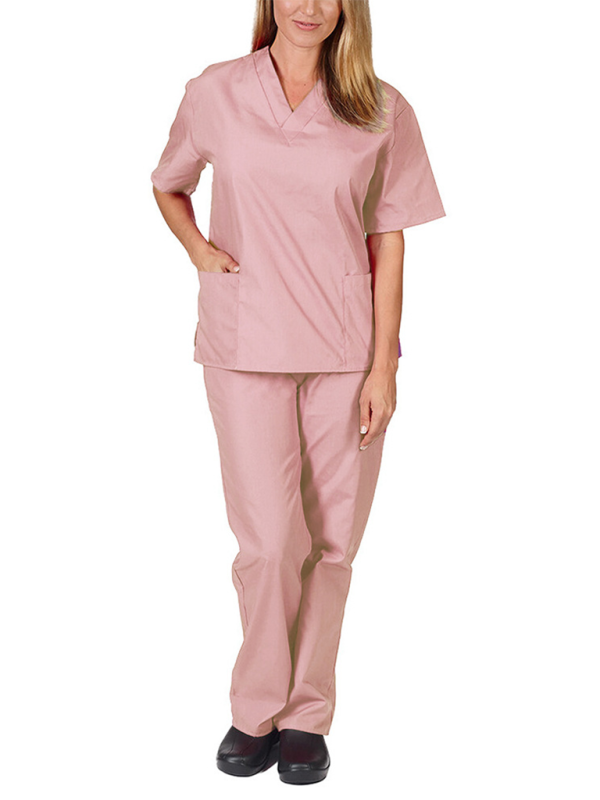 Wash clothes thin doctor surgical gown female nurse work clothes elastic Quick-drying suit-chiquechics