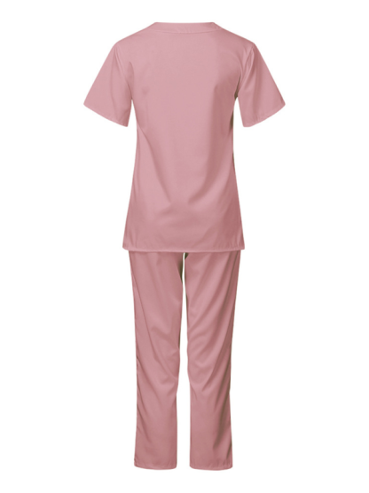 Wash clothes thin doctor surgical gown female nurse work clothes elastic Quick-drying suit-chiquechics