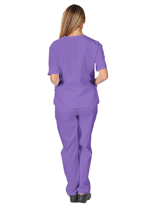 Wash clothes thin doctor surgical gown female nurse work clothes elastic Quick-drying suit-chiquechics