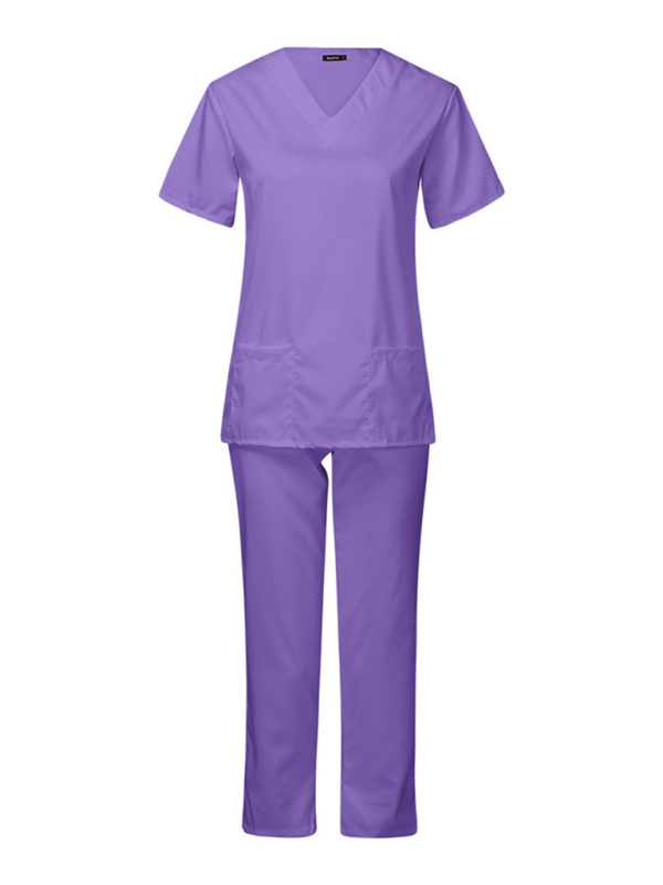 Wash clothes thin doctor surgical gown female nurse work clothes elastic Quick-drying suit-chiquechics