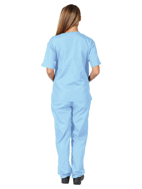 Wash clothes thin doctor surgical gown female nurse work clothes elastic Quick-drying suit-chiquechics
