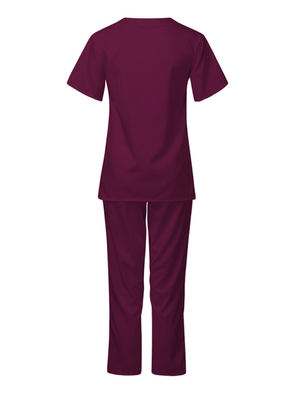 Wash clothes thin doctor surgical gown female nurse work clothes elastic Quick-drying suit-chiquechics