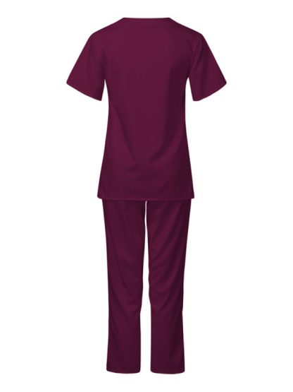 Wash clothes thin doctor surgical gown female nurse work clothes elastic Quick-drying suit-chiquechics