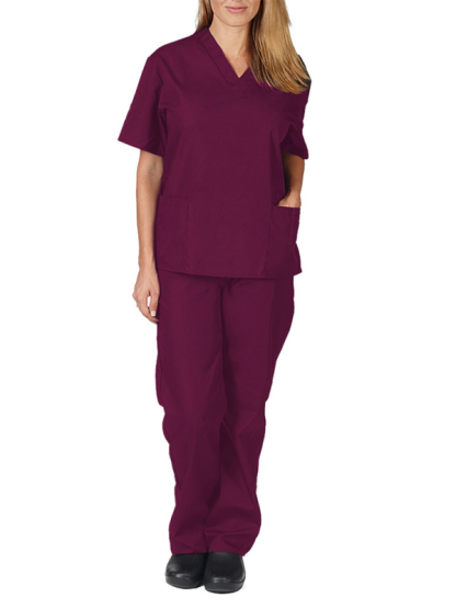 Wash clothes thin doctor surgical gown female nurse work clothes elastic Quick-drying suit-chiquechics