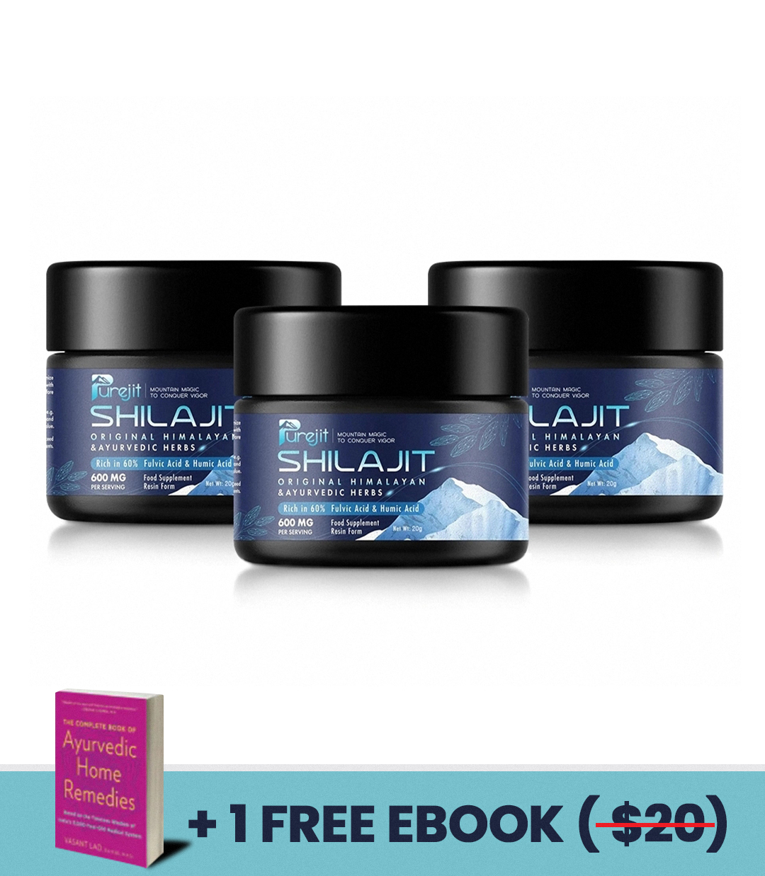 PUREJIT© 100% ORIGINAL SHILAJIT RESIN