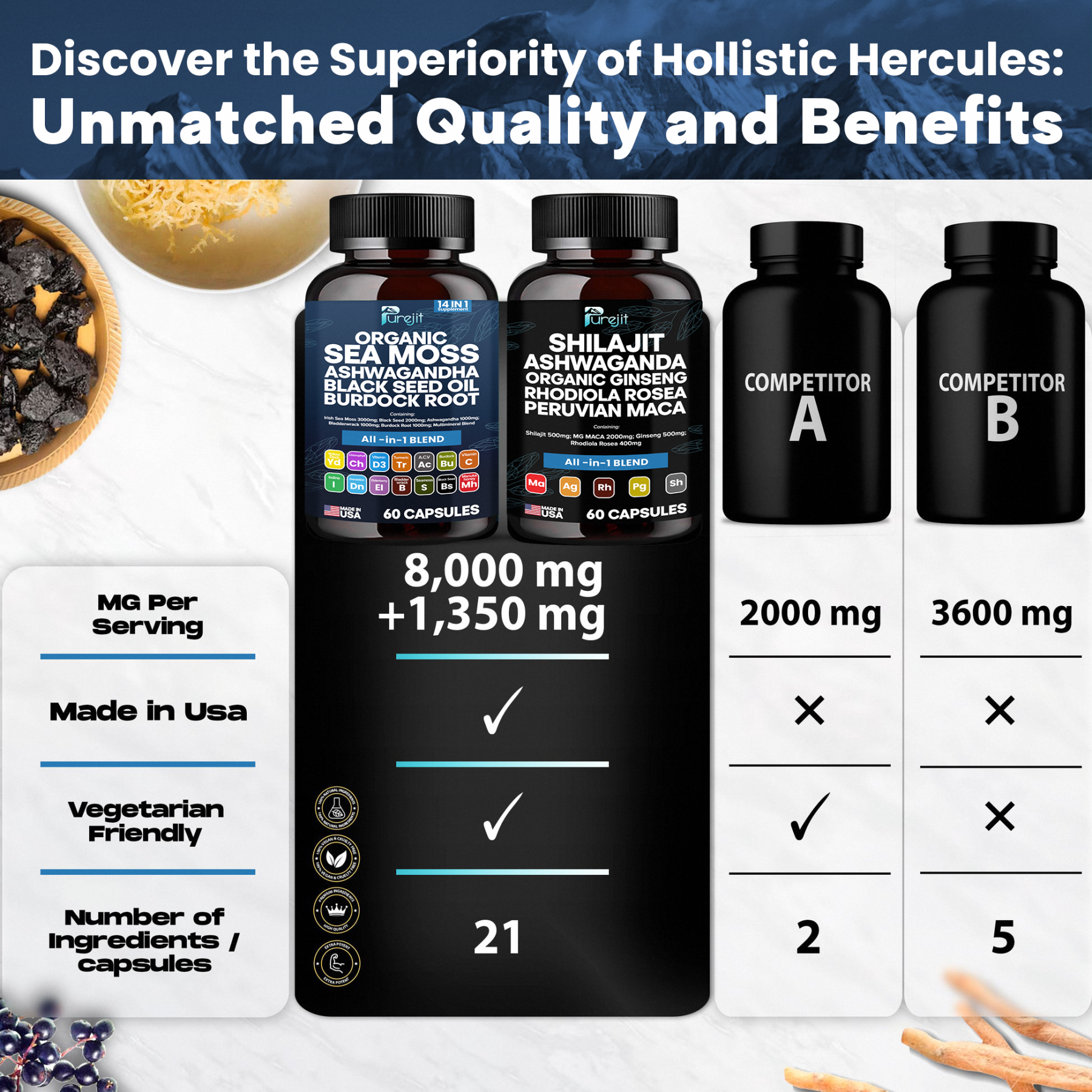 SEA MOSS & SHILAJIT PUREJIT™ BLEND